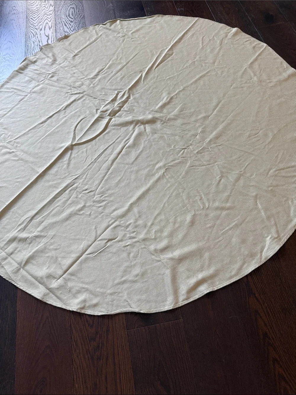 Neutral Soft Sage Textured Round Tablecloth